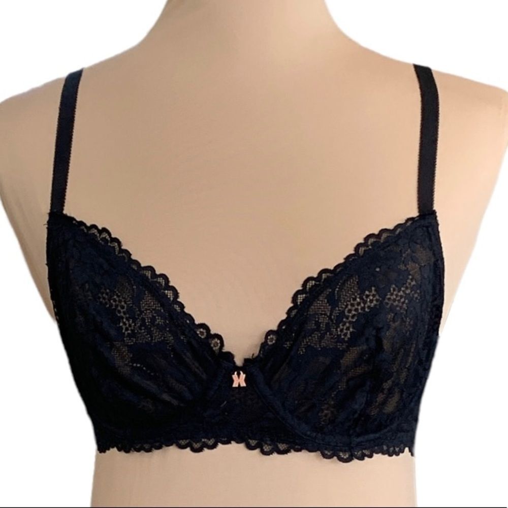 Black Lace Bras Size 32C